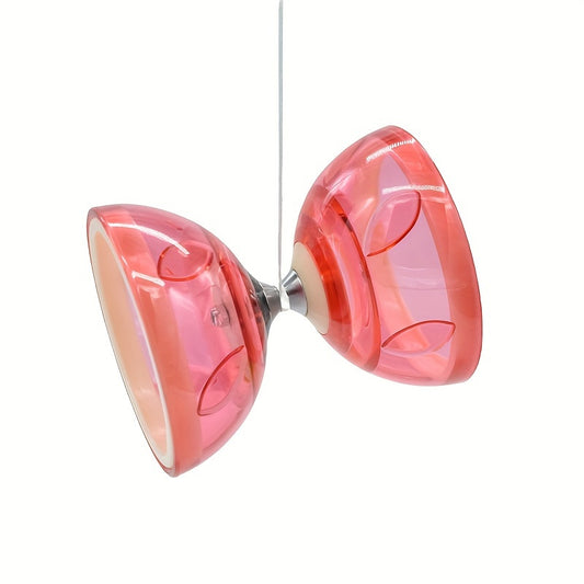 MYSPORTS Traditional Chinese Yo-Yo with Dual Bamboo Leaf & Bell - Durable ABS, Professional Pulley System for Outdoor Sports & Fitness Training