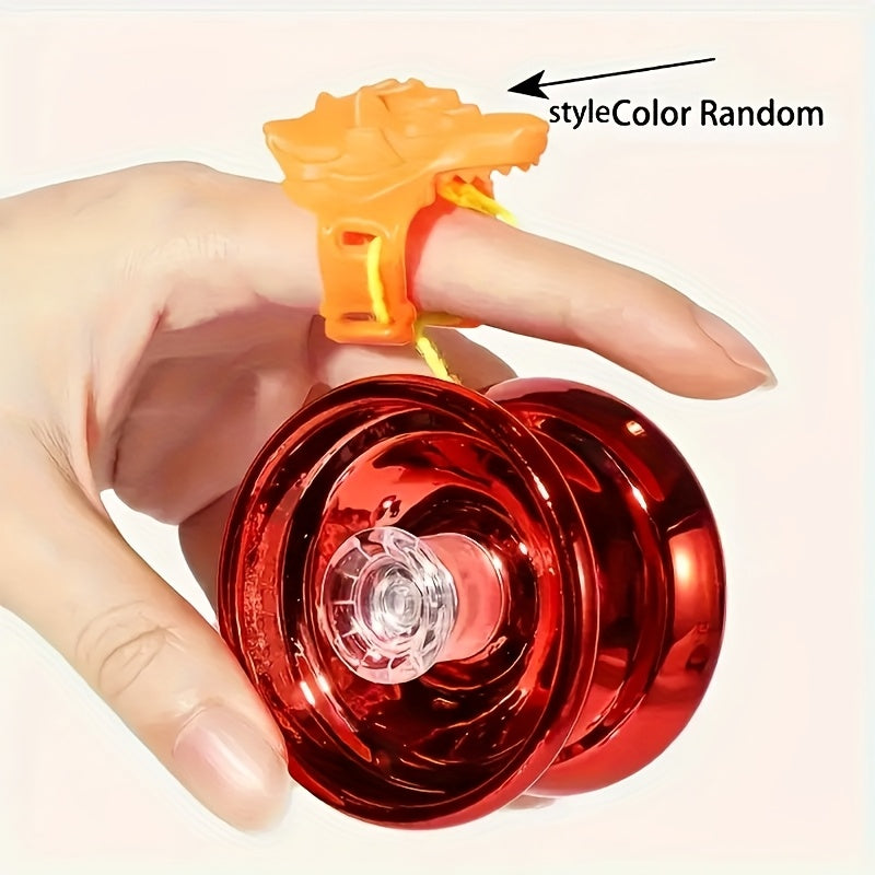 Professional Beginner'S Yo-Yo - Durable Metal, Available in Multiple Colors, Includes Accessories - Perfect Gift for Christmas, Halloween, Thanksgiving, Suitable for Teens and Adults